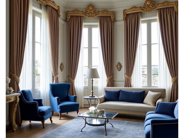 Suite luxueuse du palace Le Meurice à Paris, décorée dans un style classique et élégant.